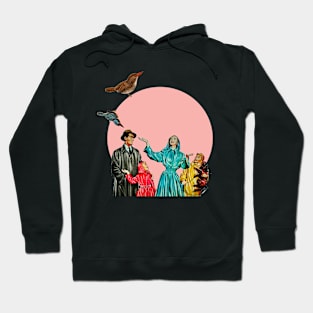 Happy Family Collage Hoodie